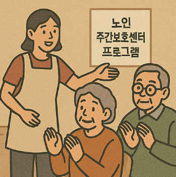 노인 주간보호센터 프로그램