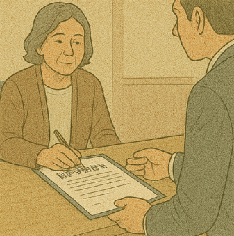 상속재산분할 협의 예시