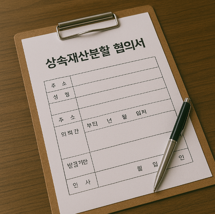 상속재산분할 협의서 썸네일