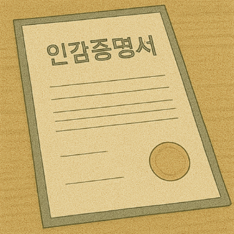 상속재산분할 협의서 인감증명서
