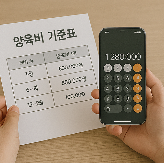 양육비 계산 방법