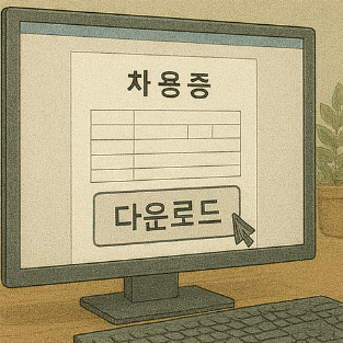 차용증 양식 다운로드