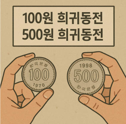 500원 희귀동전 썸네일