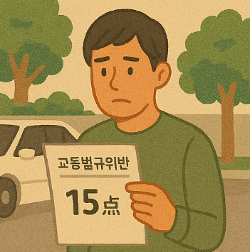 교통법규위반 벌점