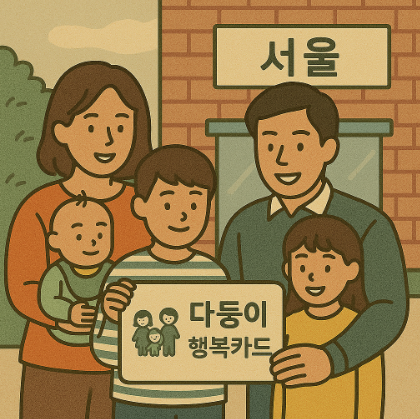 다둥이 행복카드 썸네일
