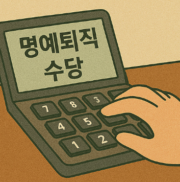 명예퇴직 수당