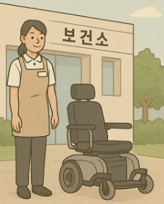 보건소 휠체어 대여