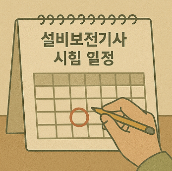 설비보전기사 시험 일정