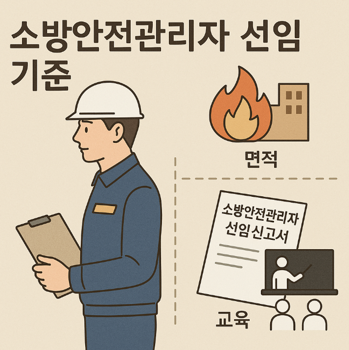 소방안전관리자 선임 기준 썸네일