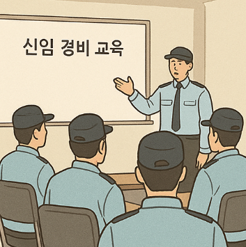 신임 경비 교육