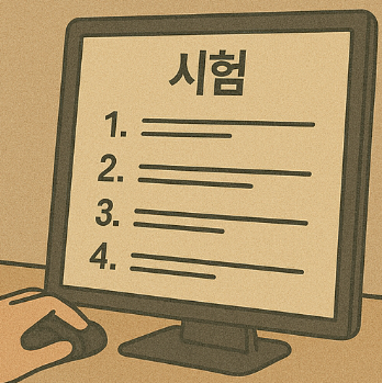 신임 경비 교육 시험