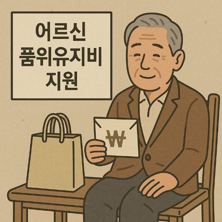 어르신 품위유지비 지원 썸네일
