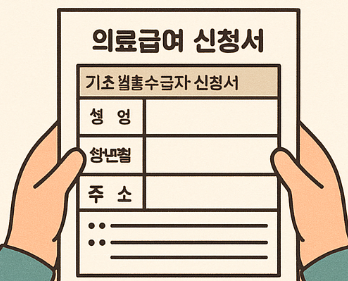 의료급여 신청 서류