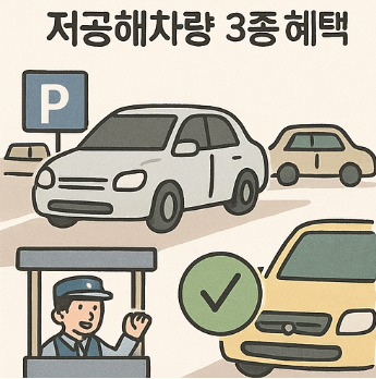 저공해차량 3종 혜택