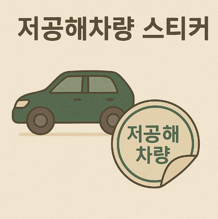 저공해차량 스티커 발급 썸네일