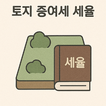 토지 증여세 세율
