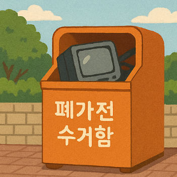 폐가전 수거함