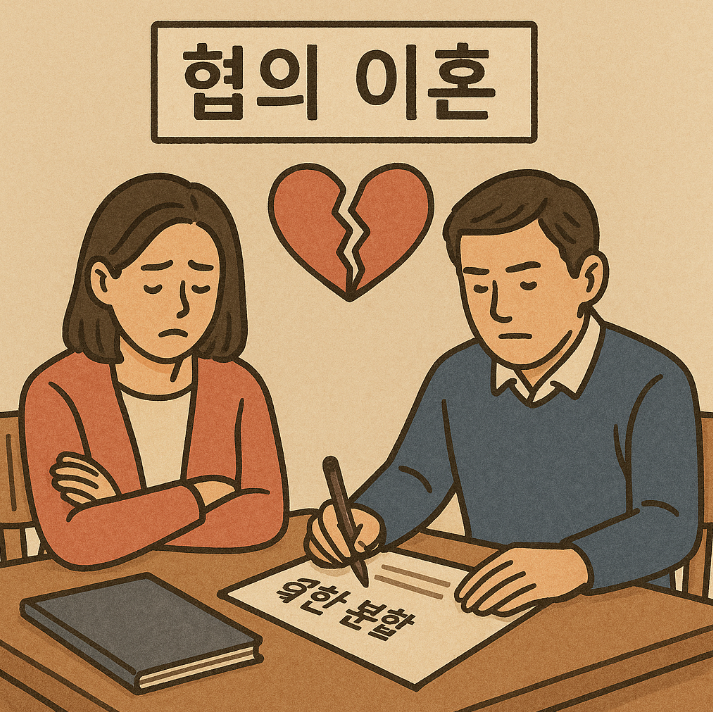 협의 이혼 재산 분할 합의서 썸네일