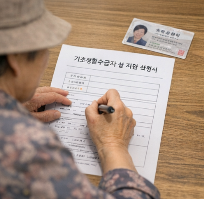 기초생활수급자 쌀 신청 방법