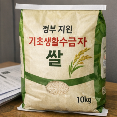 기초생활수급자 쌀