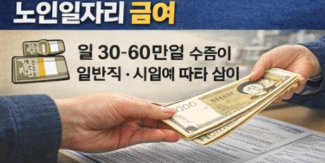 노인일자리 급여