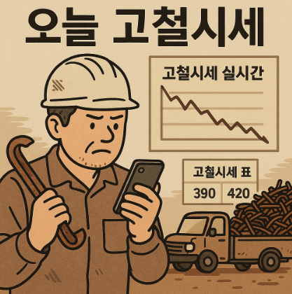 오늘 고철시세 썸네일