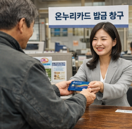 온누리 카드 발급 방법 1