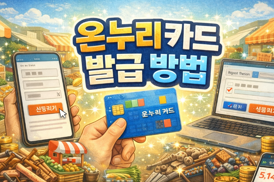 온누리 카드 발급 썸네일