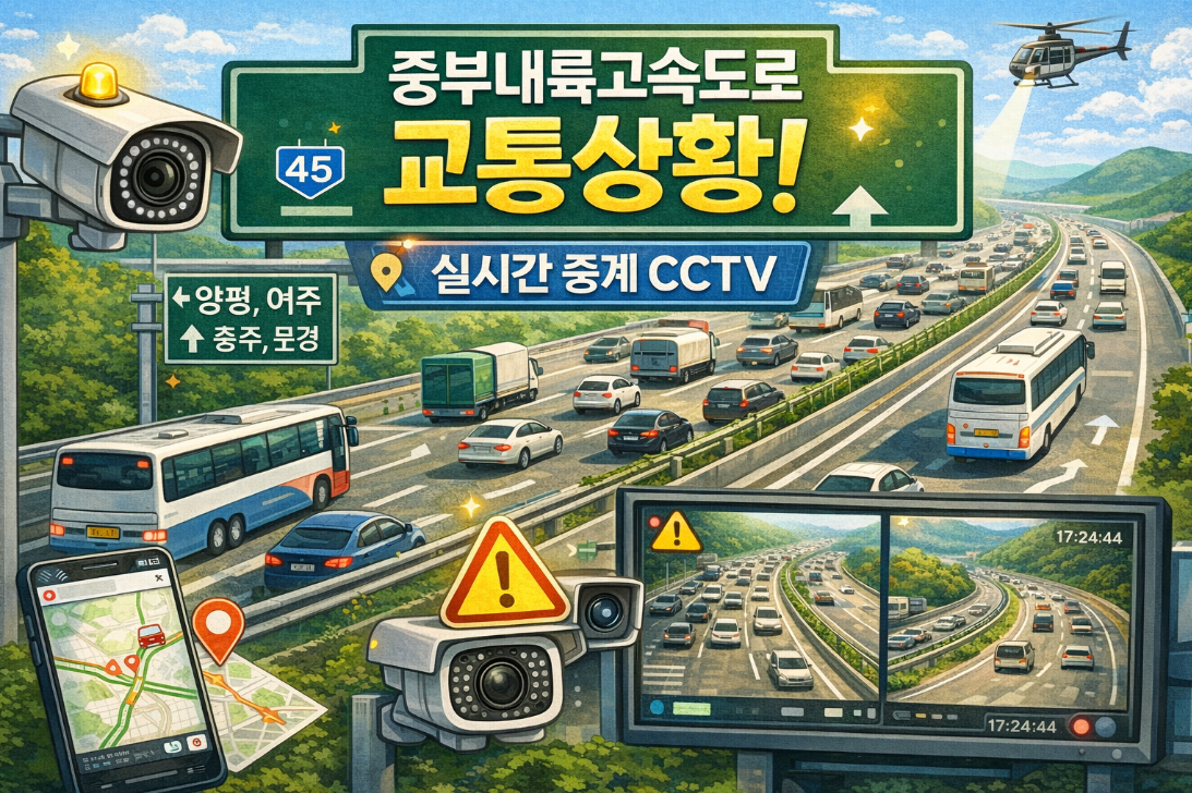 중부내륙고속도로 교통상황 썸네일