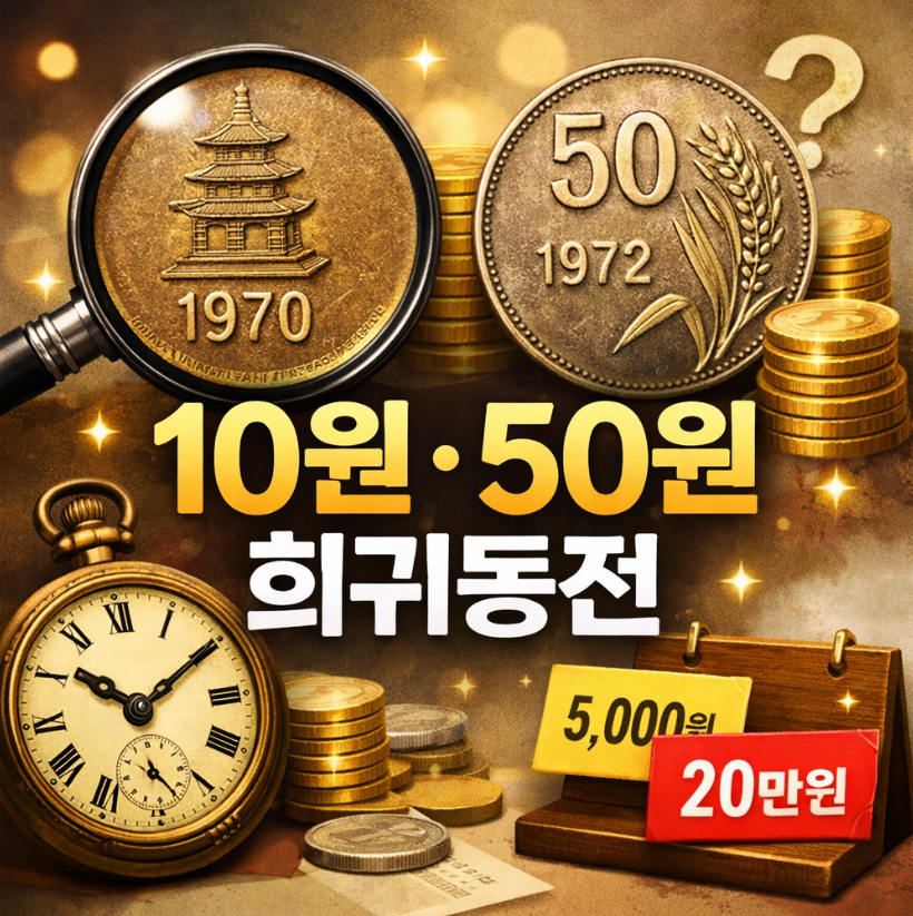 50원 희귀동전 썸네일