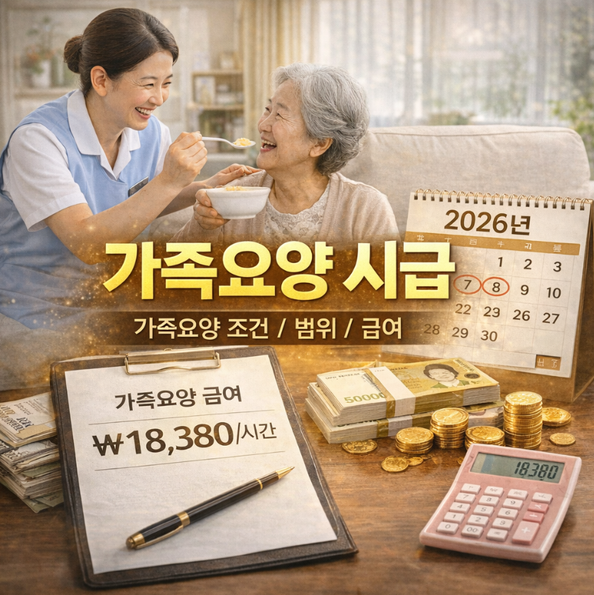 가족요양 시급 썸네일