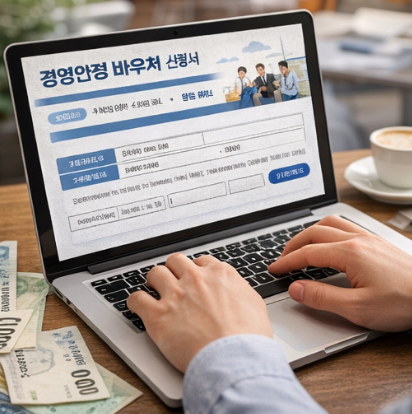 경영안정 바우처 신청 방법