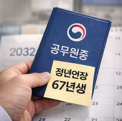 공무원 정년연장 67년생 해당