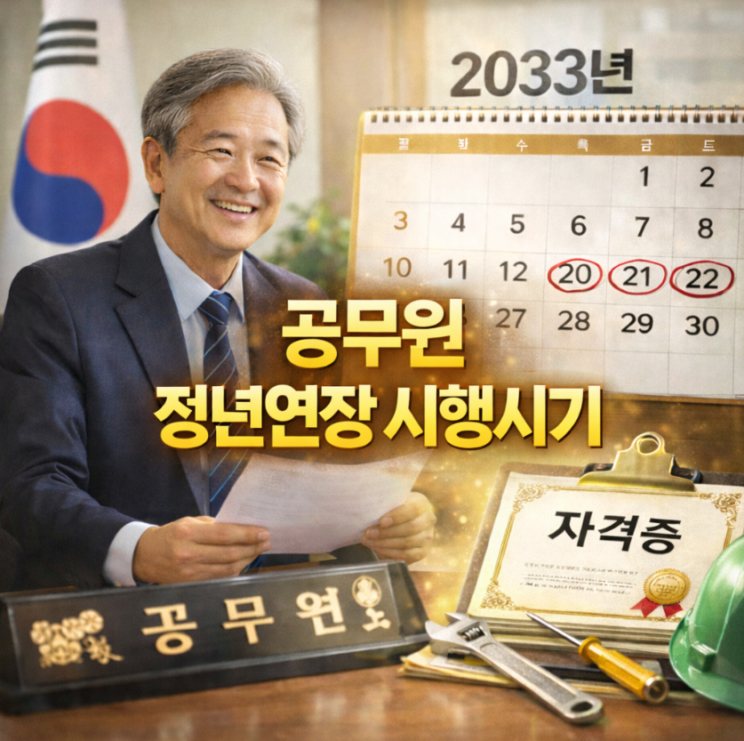 공무원 정년연장 시행시기 썸네일