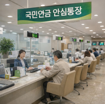 국민연금 안심통장 은행