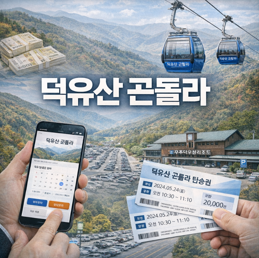 무주 덕유산 곤돌라 썸네일