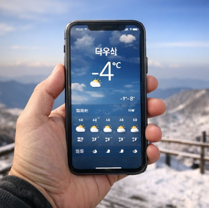 무주 덕유산 날씨