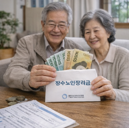 장수노인장려금 지원 내용