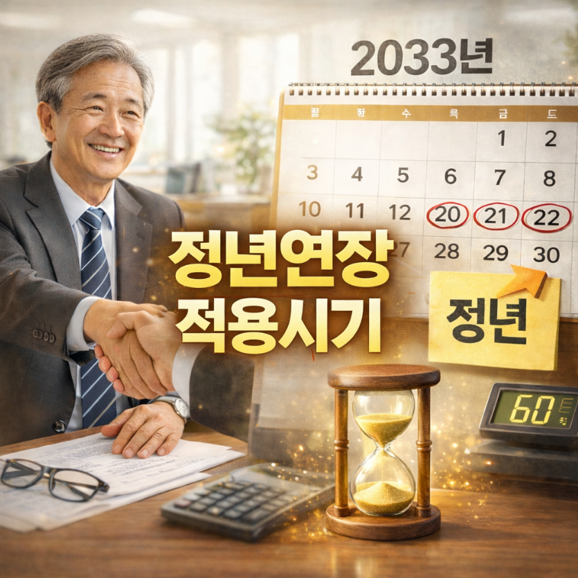 정년연장 시행시기 67년생 썸네일
