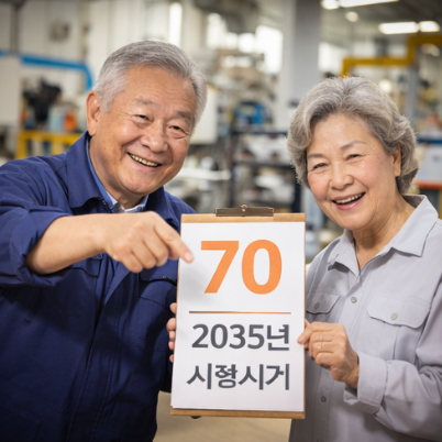 정년연장 시행시기 70년생