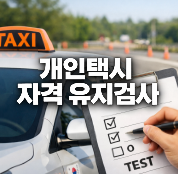 개인택시 자격 유지검사 썸네일