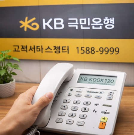 국민은행 계좌조회 전화번호