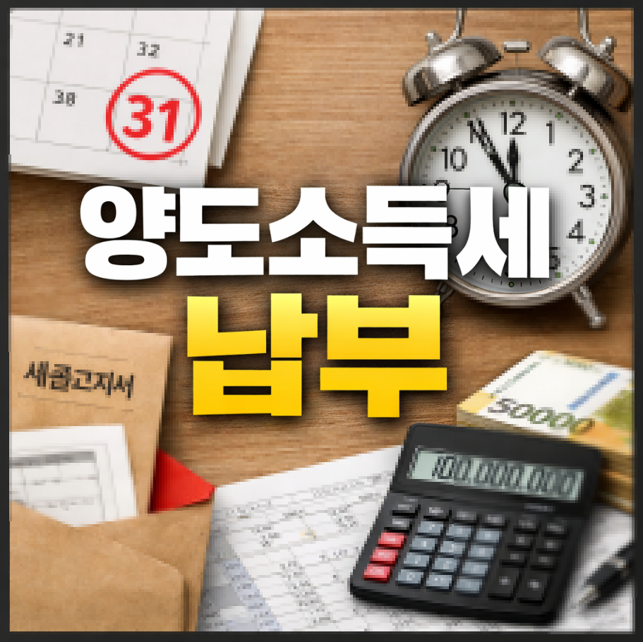양도소득세 납부 썸네일