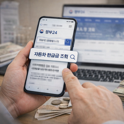 자동차 환급금 조회