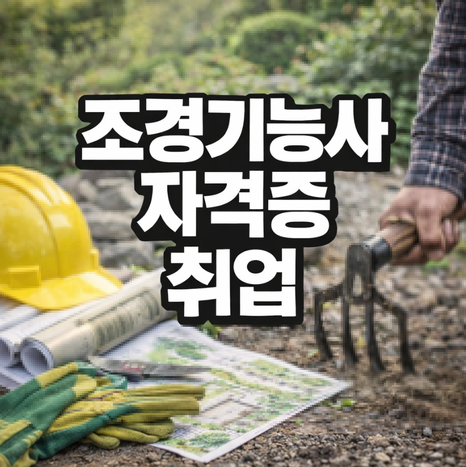 조경기능사 자격증 썸네일