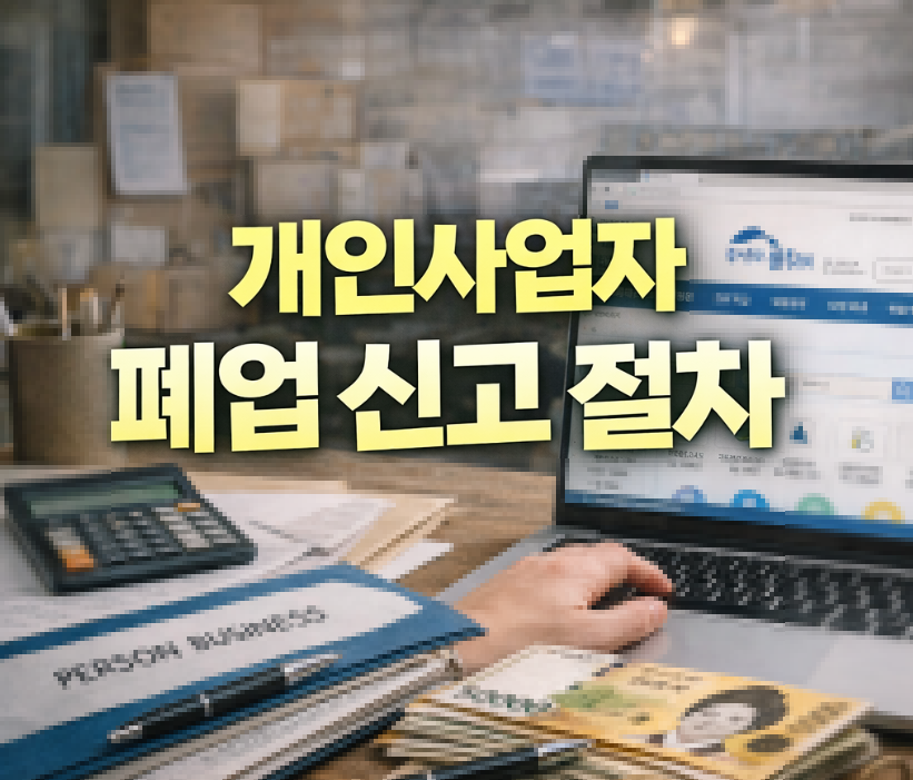 개인사업자 폐업 신고 절차 썸네일