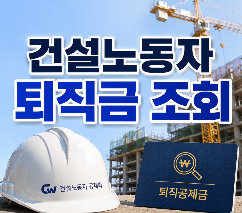 건설노동자 퇴직금 조회 썸네일