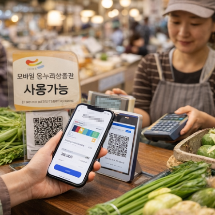 모바일 온누리상품권 결제