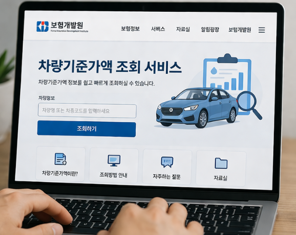 보험개발원 차량기준가액