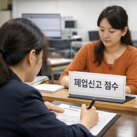 사업자 폐업 신고 방법 세무서